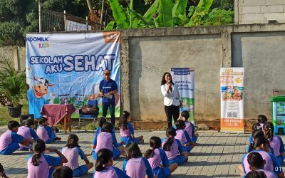 Selasa Ceria Bersama Indomilk dan CIA di SD Strada Kampung Sawah